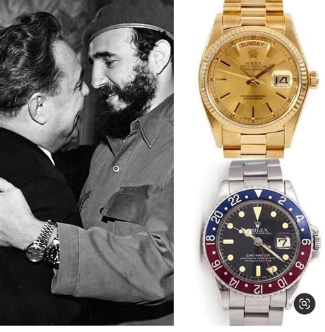 fidel 2 rolex|fidel castro rolex.